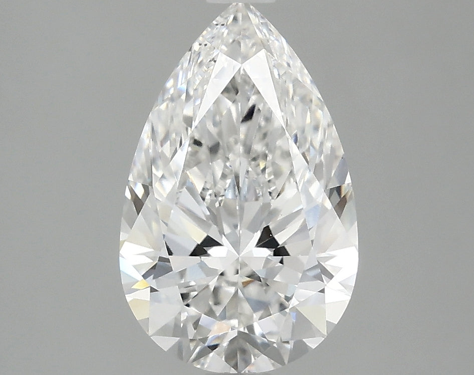 OROLEV Lab Grown Diamond Pear 2.1 Carats - Certification No.754583858