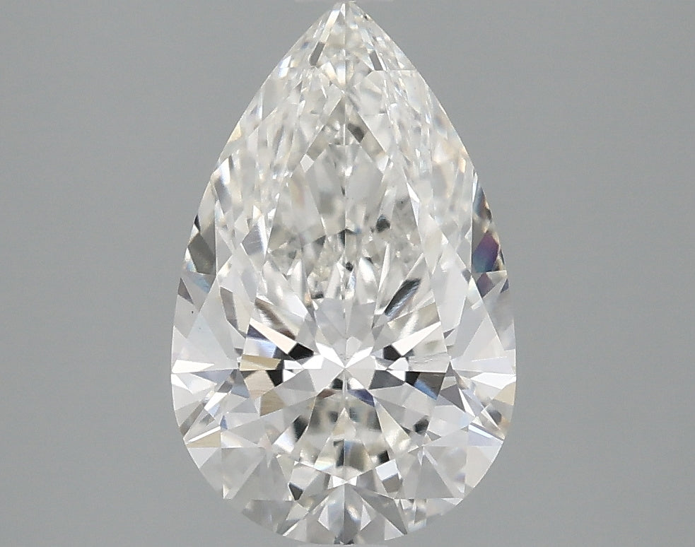 OROLEV Lab Grown Diamond Pear 2.05 Carats - Certification No.799656619