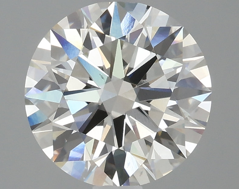 OROLEV Lab Grown Diamond Round Brilliant 2.87 Carats - Certification No.631406299