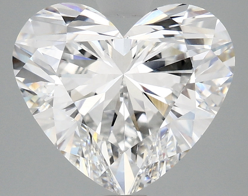 OROLEV Lab Grown Diamond Heart 4.03 Carats - Certification No.707558975