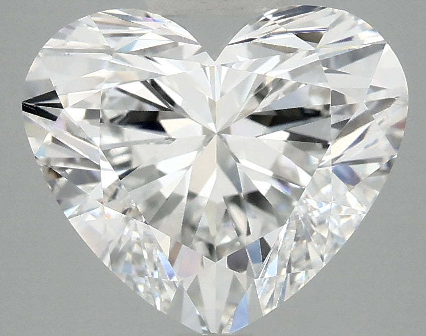 OROLEV Lab Grown Diamond Heart 4.37 Carats - Certification No.726577399