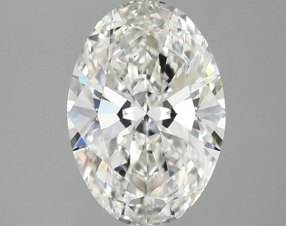 OROLEV Lab Grown Diamond Oval 2.52 Carats - Certification No.760581302