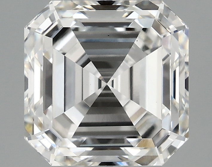 OROLEV Lab Grown Diamond Asscher 2.08 Carats - Certification No.777623881