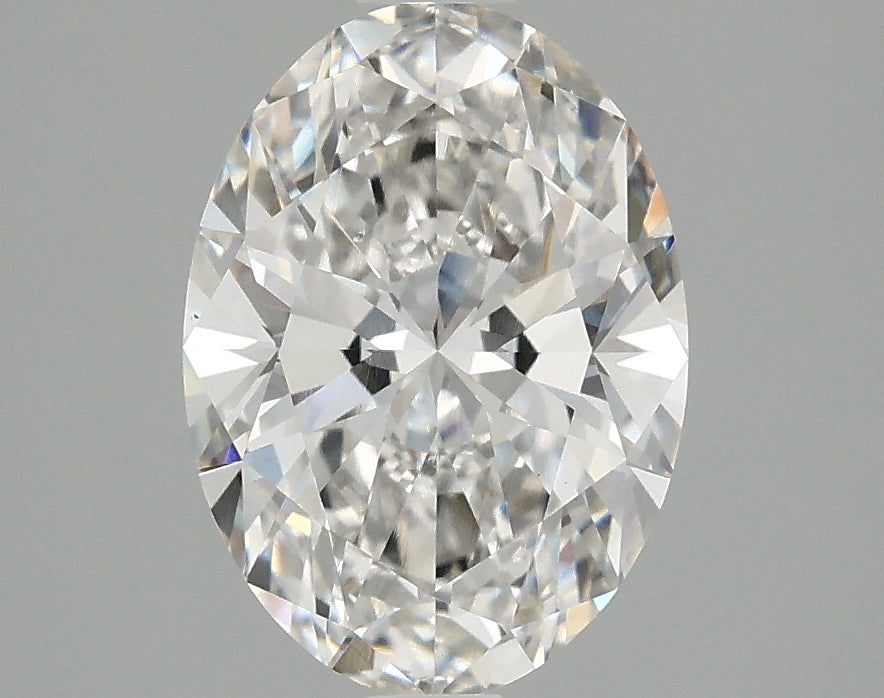 OROLEV Lab Grown Diamond Oval 2.09 Carats - Certification No.763614259