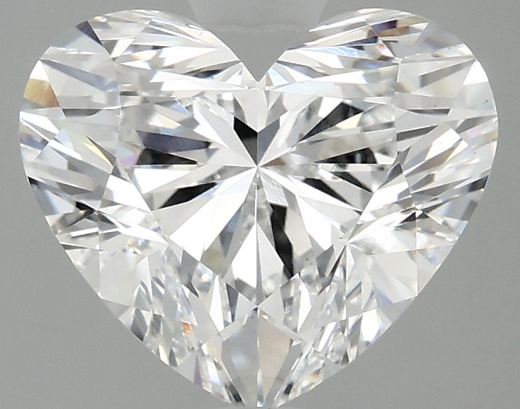 OROLEV Lab Grown Diamond Heart 3.07 Carats - Certification No.696592149