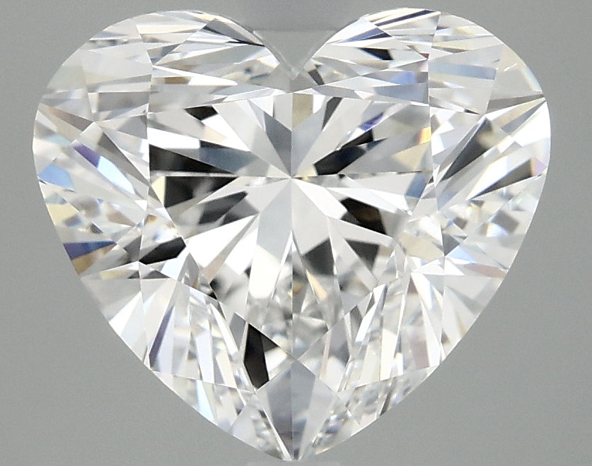 OROLEV Lab Grown Diamond Heart 4.04 Carats - Certification No.710586079