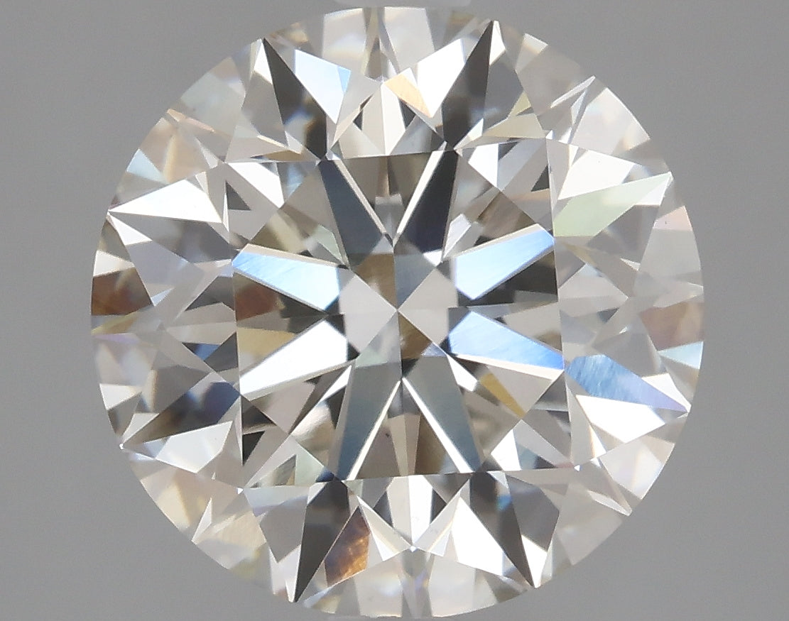OROLEV Lab Grown Diamond Round Brilliant 4.08 Carats - Certification No.619457195