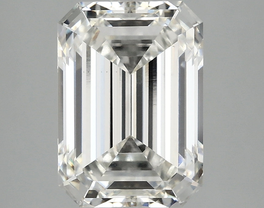 OROLEV Lab Grown Diamond Emerald 3.1 Carats - Certification No.756536556