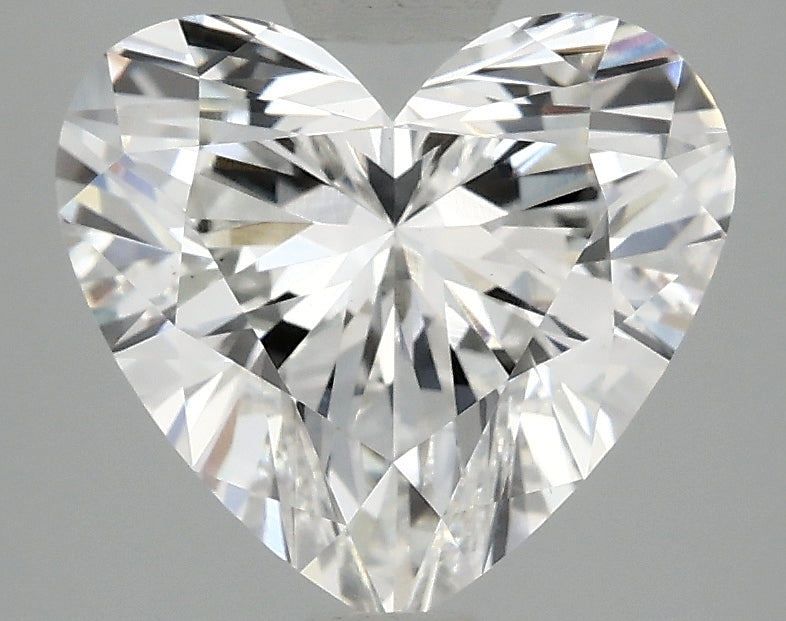 OROLEV Lab Grown Diamond Heart 3.03 Carats - Certification No.712584339