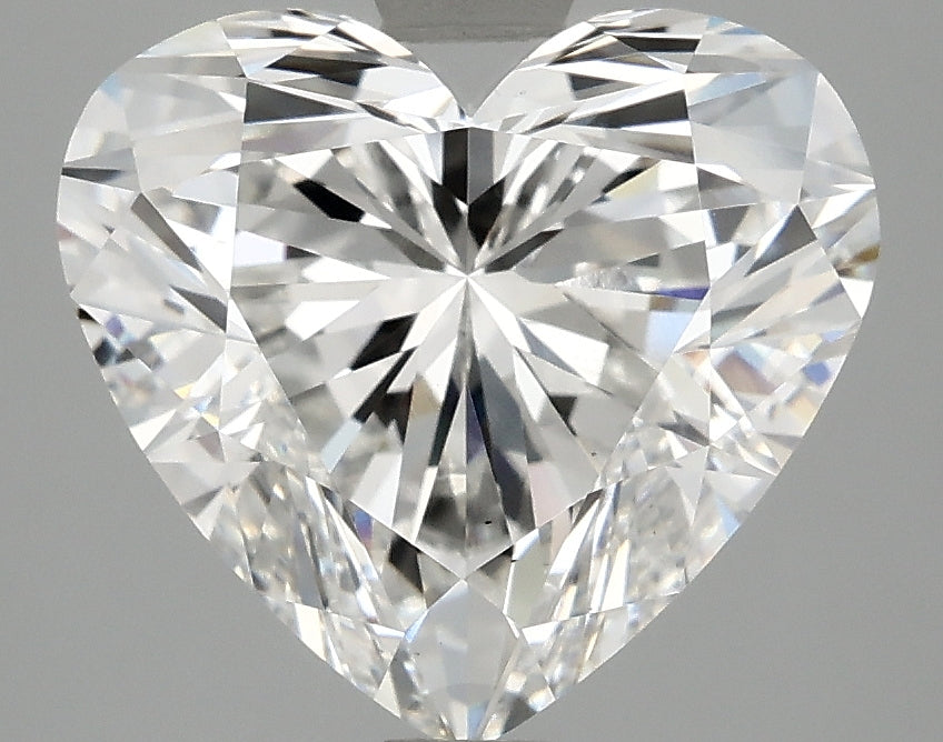 OROLEV Lab Grown Diamond Heart 4.08 Carats - Certification No.720501585