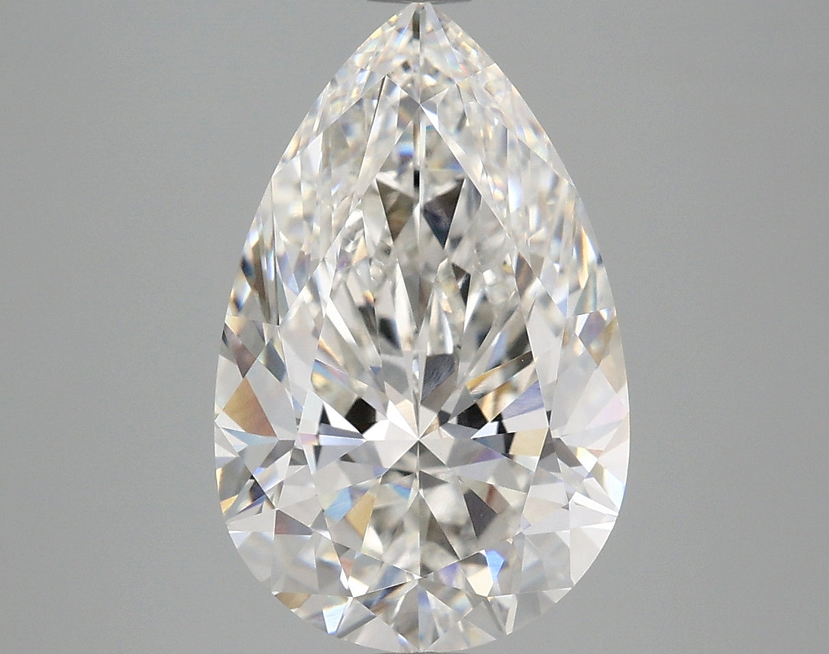 OROLEV Lab Grown Diamond Pear 4.67 Carats - Certification No.671405415