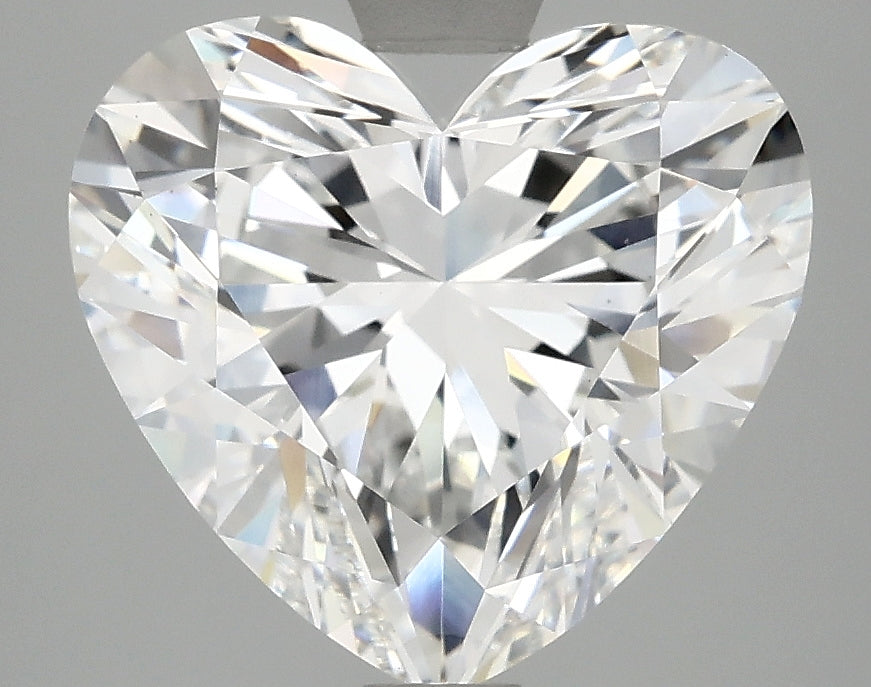 OROLEV Lab Grown Diamond Heart 4.1 Carats - Certification No.720501533