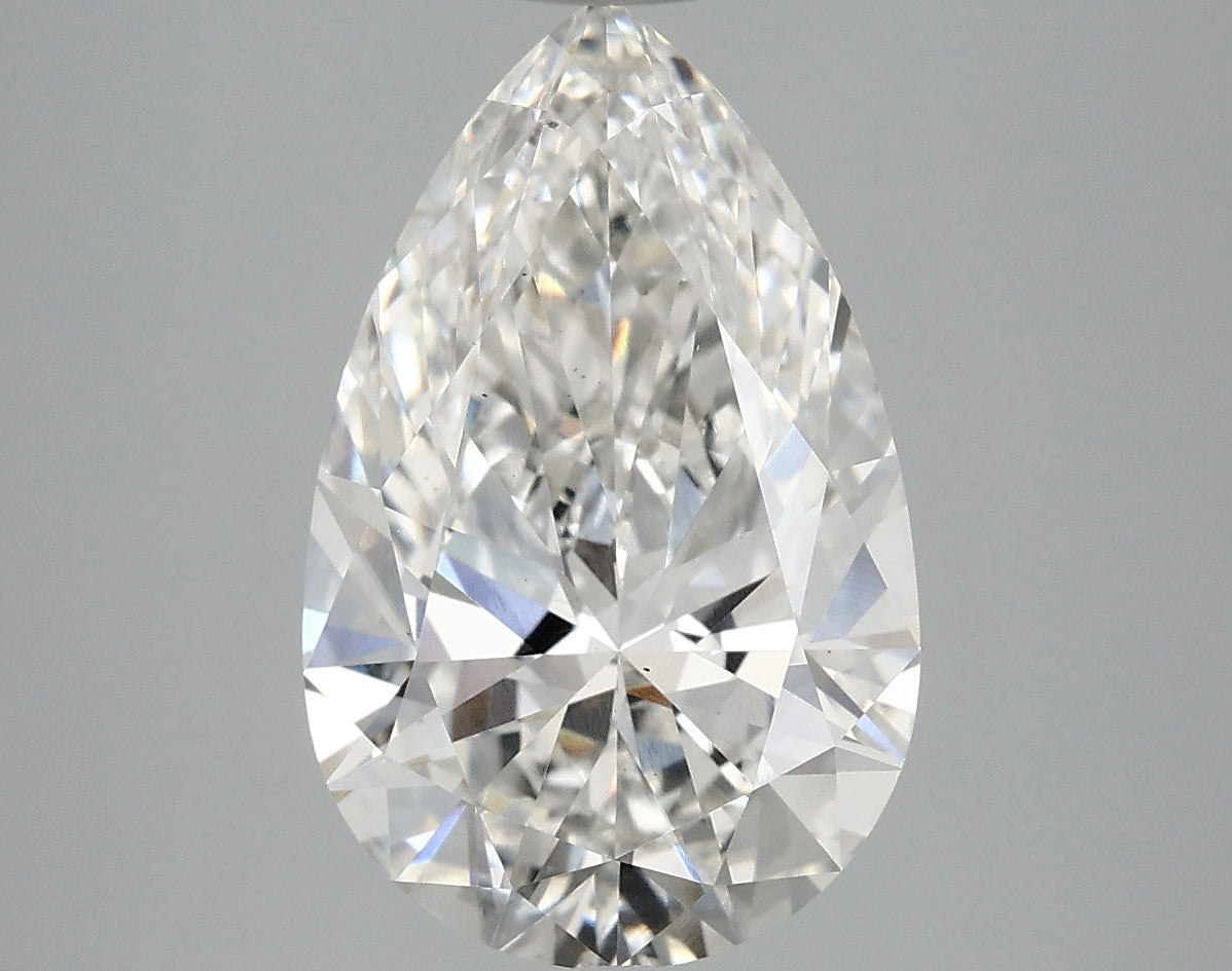 OROLEV Lab Grown Diamond Pear 4.03 Carats - Certification No.766668298