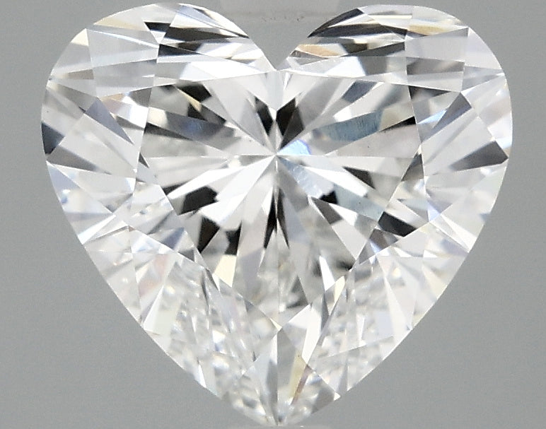 OROLEV Lab Grown Diamond Heart 3.08 Carats - Certification No.715542044