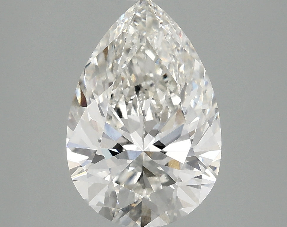 OROLEV Lab Grown Diamond Pear 2.54 Carats - Certification No.771628257
