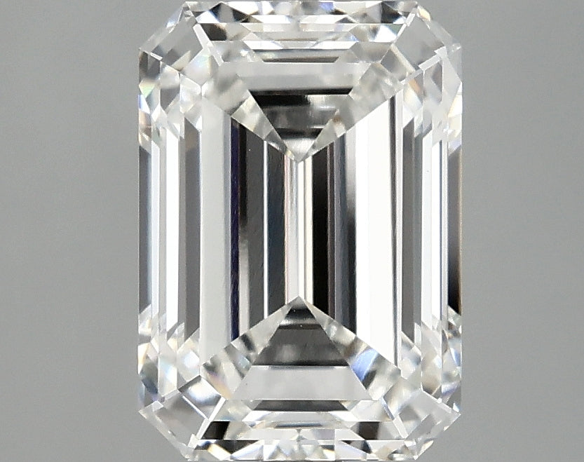 OROLEV Lab Grown Diamond Emerald 3.07 Carats - Certification No.747504979