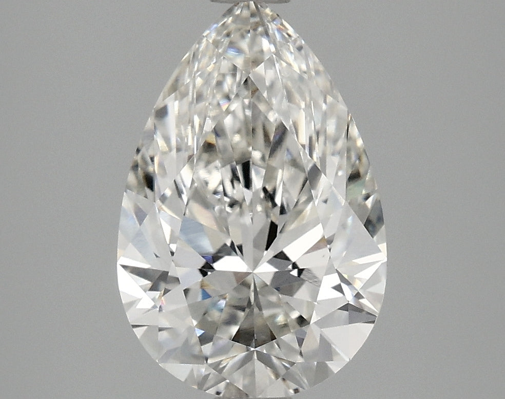 OROLEV Lab Grown Diamond Pear 2.59 Carats - Certification No.728548882