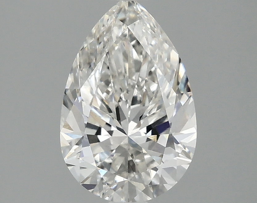 OROLEV Lab Grown Diamond Pear 1.57 Carats - Certification No.790676196