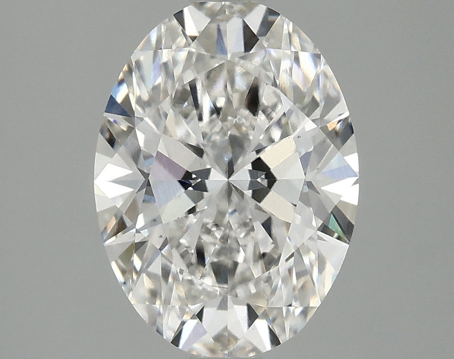 OROLEV Lab Grown Diamond Oval 2.57 Carats - Certification No.764611198