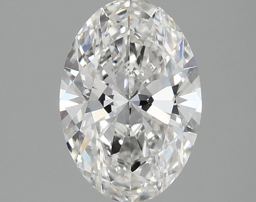 OROLEV Lab Grown Diamond Oval 1.57 Carats - Certification No.768605097