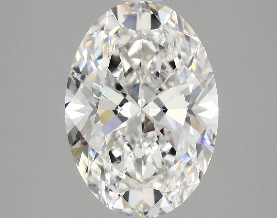 OROLEV Lab Grown Diamond Oval 2.56 Carats - Certification No.764601219