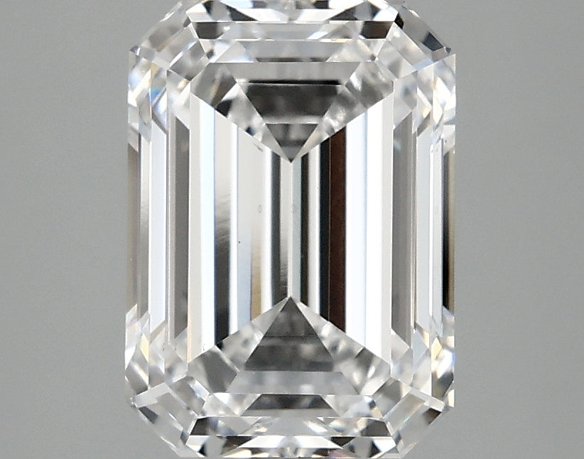 OROLEV Lab Grown Diamond Emerald 3.1 Carats - Certification No.756541424