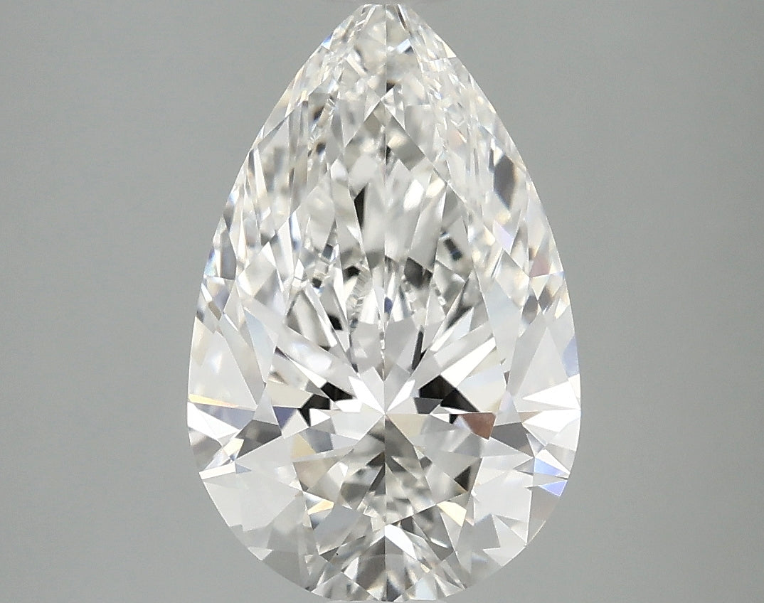 OROLEV Lab Grown Diamond Pear 3.09 Carats - Certification No.762513987