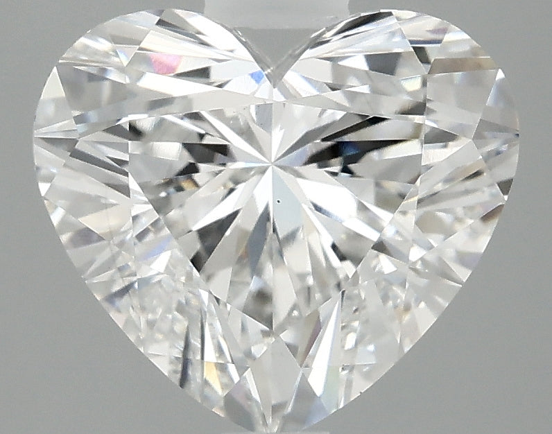 OROLEV Lab Grown Diamond Heart 3.06 Carats - Certification No.717501624