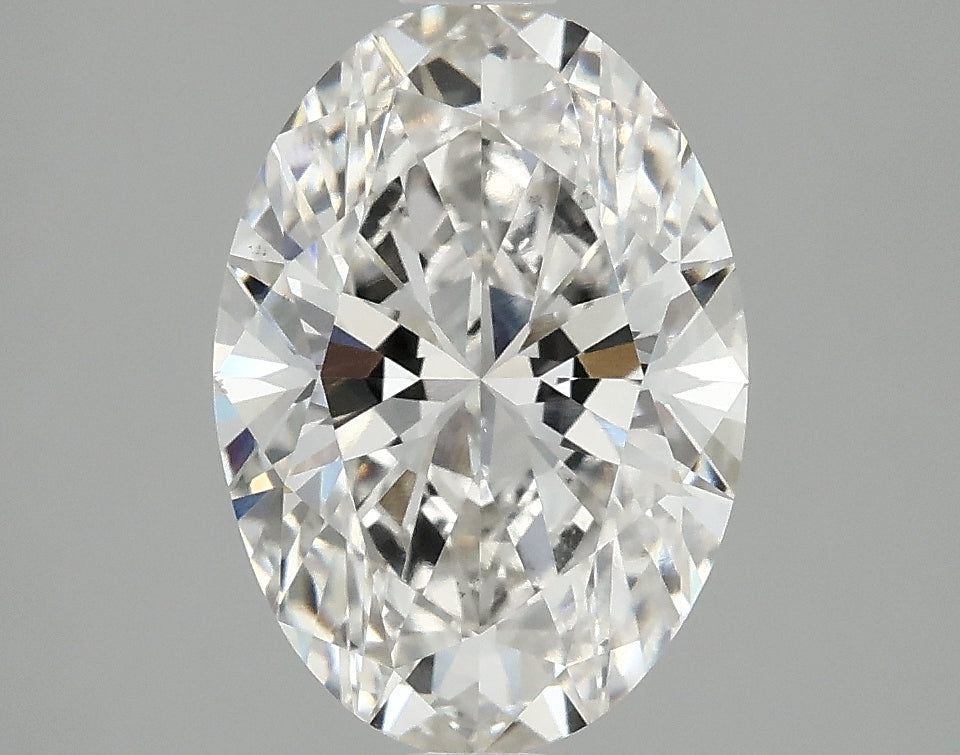 OROLEV Lab Grown Diamond Oval 2.58 Carats - Certification No.764612619