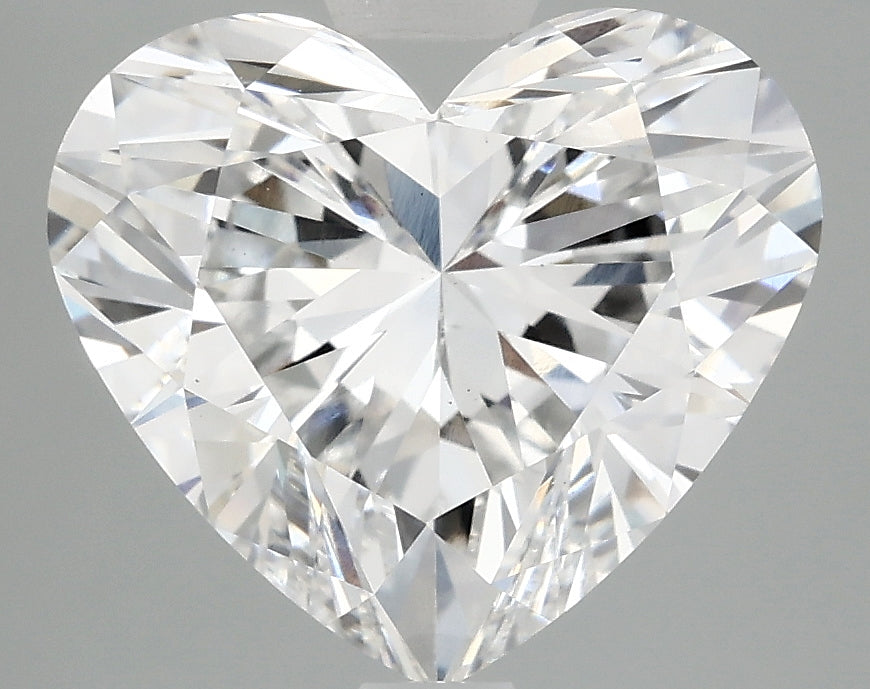 OROLEV Lab Grown Diamond Heart 4.04 Carats - Certification No.715598017