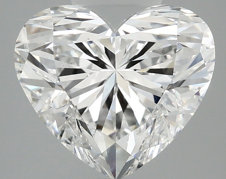 OROLEV Lab Grown Diamond Heart 3.1 Carats - Certification No.715582461