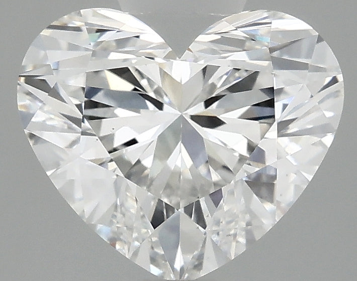 OROLEV Lab Grown Diamond Heart 2.58 Carats - Certification No.712583200