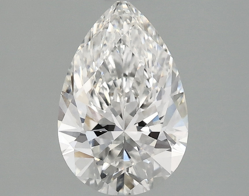 OROLEV Lab Grown Diamond Pear 1.58 Carats - Certification No.787643481