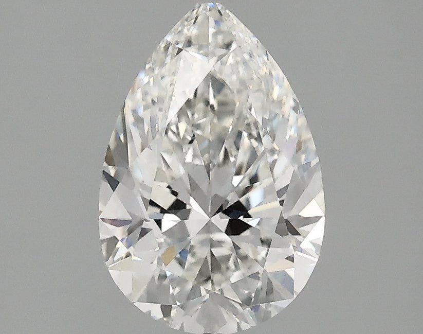 OROLEV Lab Grown Diamond Pear 1.58 Carats - Certification No.797646849