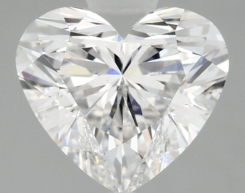 OROLEV Lab Grown Diamond Heart 3.09 Carats - Certification No.710583176