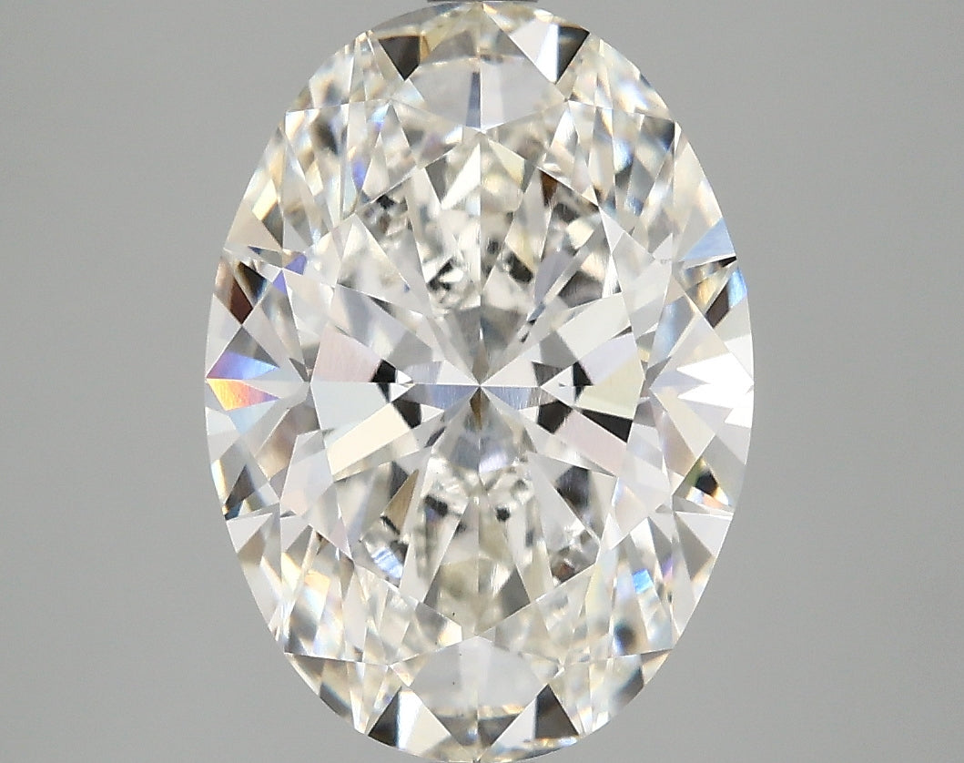 OROLEV Lab Grown Diamond Oval 4.07 Carats - Certification No.787652680
