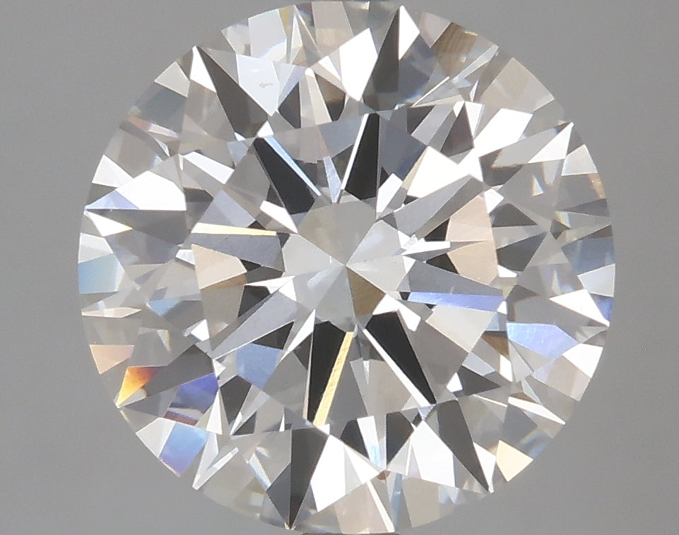 OROLEV Lab Grown Diamond Round Brilliant 4.06 Carats - Certification No.615360525