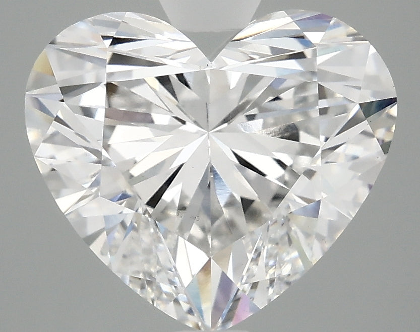 OROLEV Lab Grown Diamond Heart 4.1 Carats - Certification No.712578532