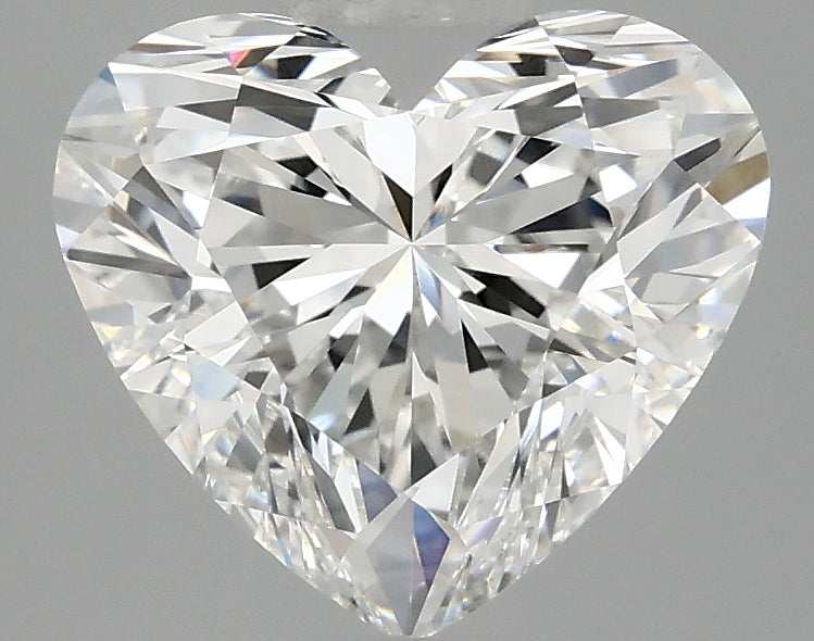 OROLEV Lab Grown Diamond Heart 3.02 Carats - Certification No.719540683