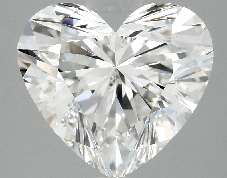 OROLEV Lab Grown Diamond Heart 3.08 Carats - Certification No.719538679