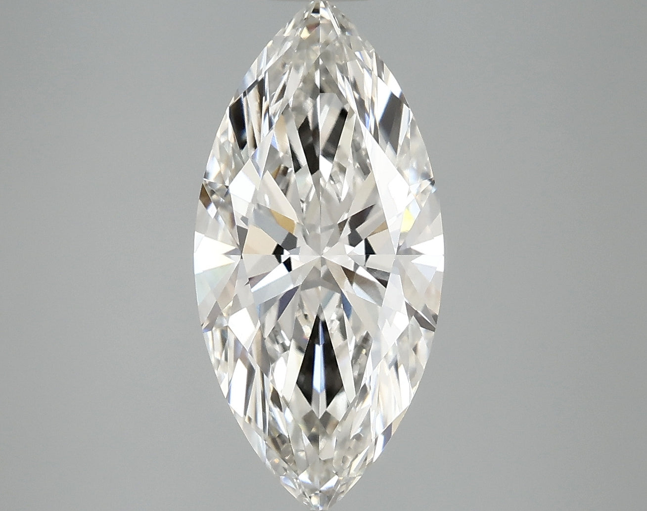 OROLEV Lab Grown Diamond Marquise 3.07 Carats - Certification No.747533157