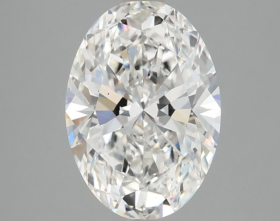 OROLEV Lab Grown Diamond Oval 2.58 Carats - Certification No.763604373