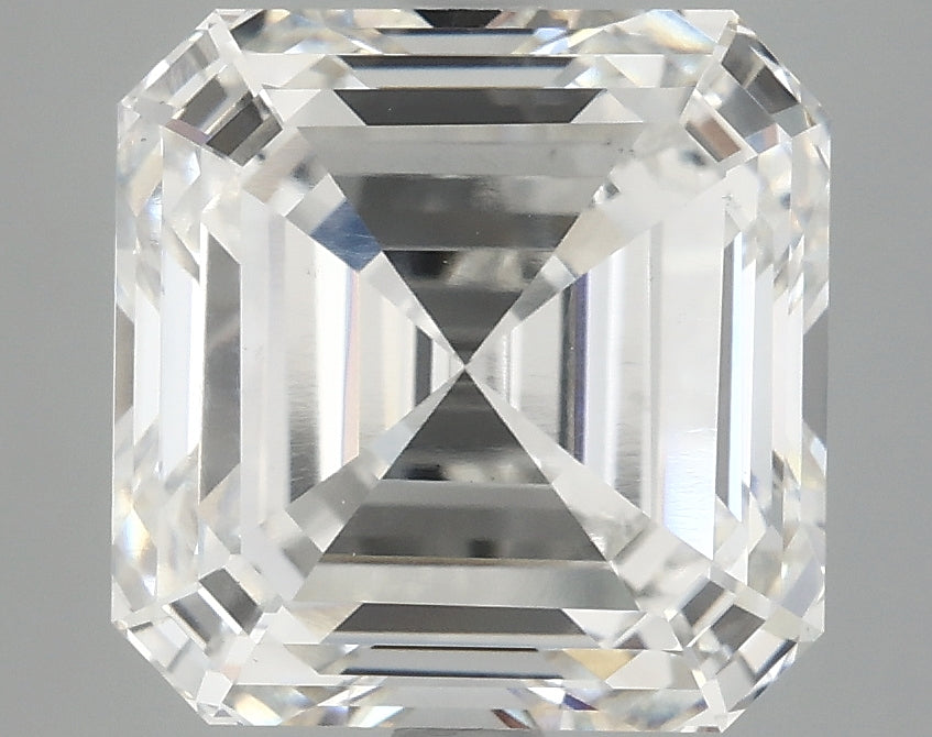 OROLEV Lab Grown Diamond Asscher 5.48 Carats - Certification No.747553350