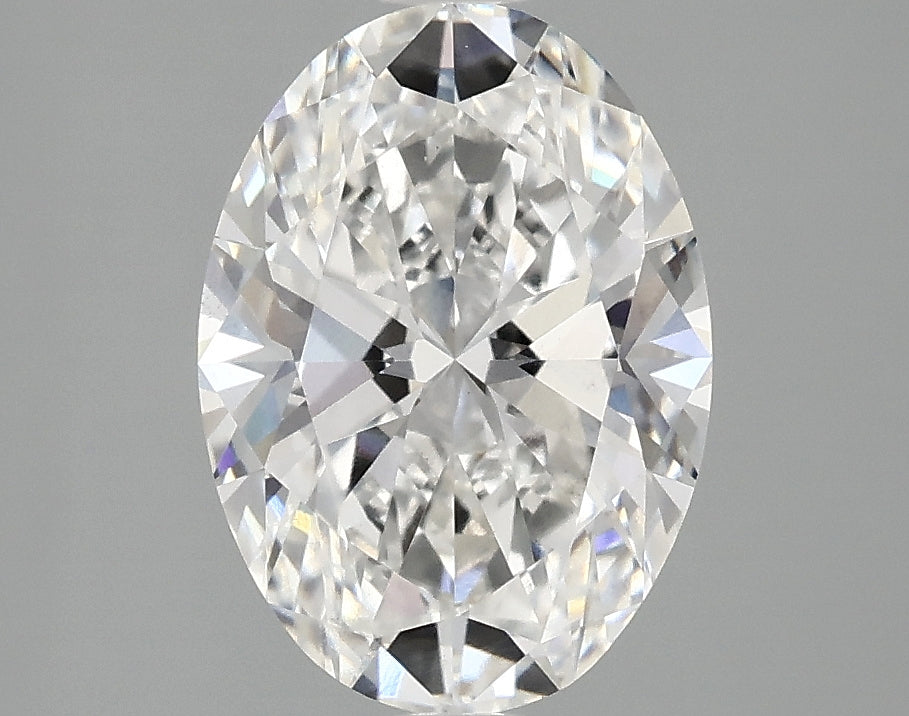 OROLEV Lab Grown Diamond Oval 2.55 Carats - Certification No.766661034