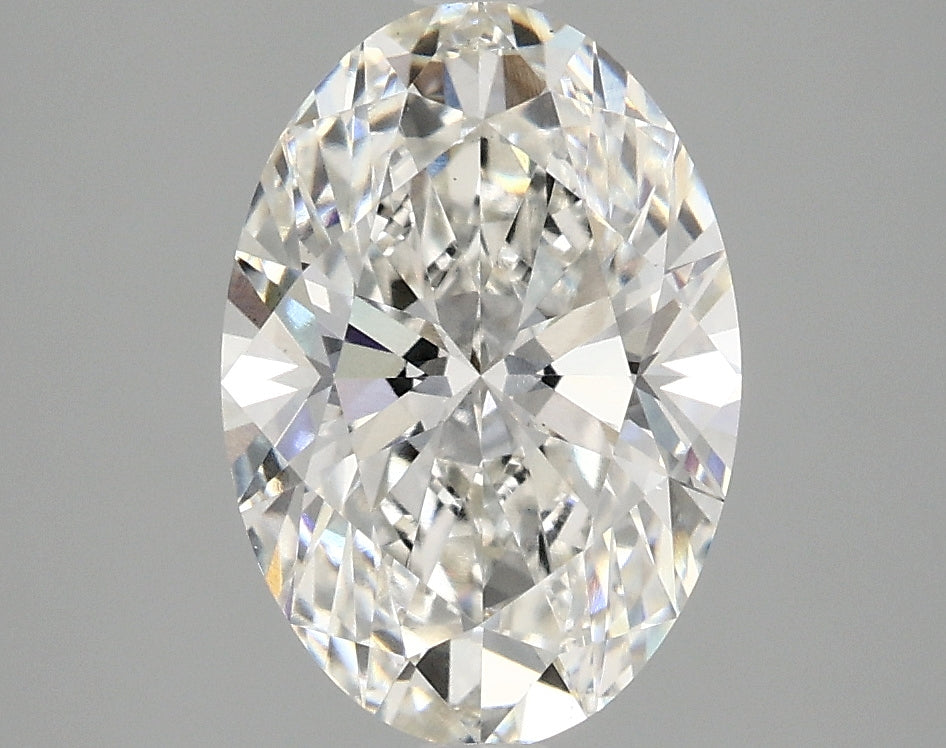 OROLEV Lab Grown Diamond Oval 2.58 Carats - Certification No.761551497