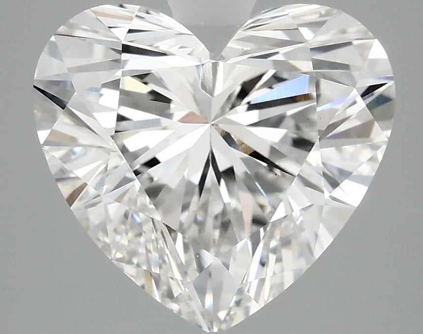 OROLEV Lab Grown Diamond Heart 4.08 Carats - Certification No.712569897