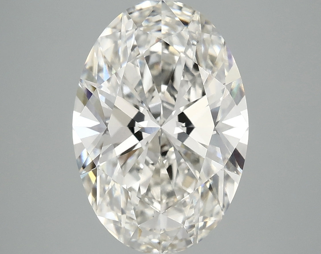 OROLEV Lab Grown Diamond Oval 4.08 Carats - Certification No.782690207