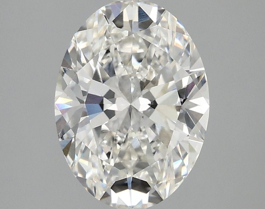OROLEV Lab Grown Diamond Oval 2.51 Carats - Certification No.762548613