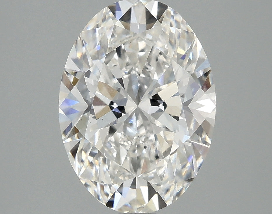 OROLEV Lab Grown Diamond Oval 2.56 Carats - Certification No.764614129
