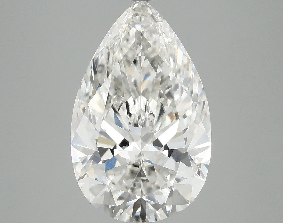 OROLEV Lab Grown Diamond Pear 4.09 Carats - Certification No.797616006